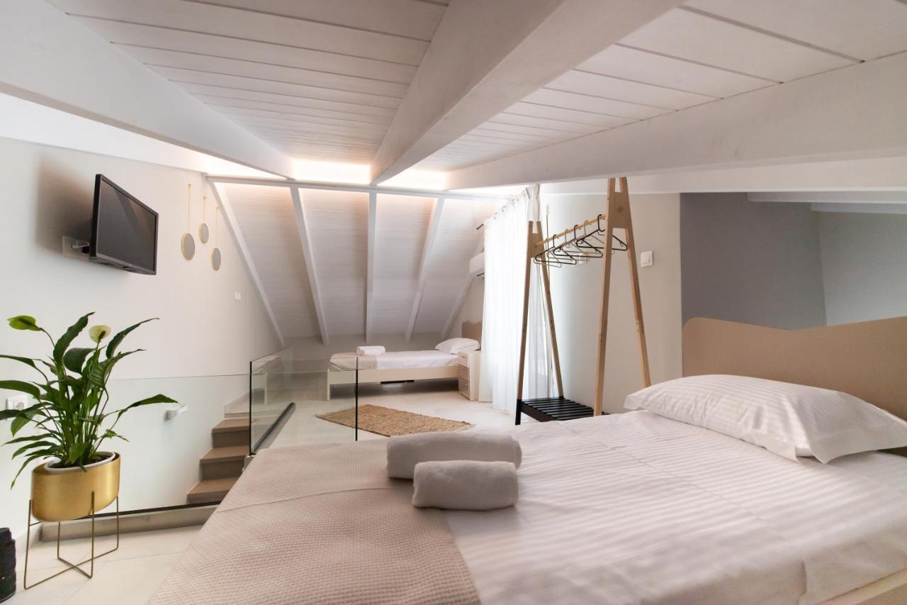 Bianco Stylish Maisonette Nikiana Exterior foto